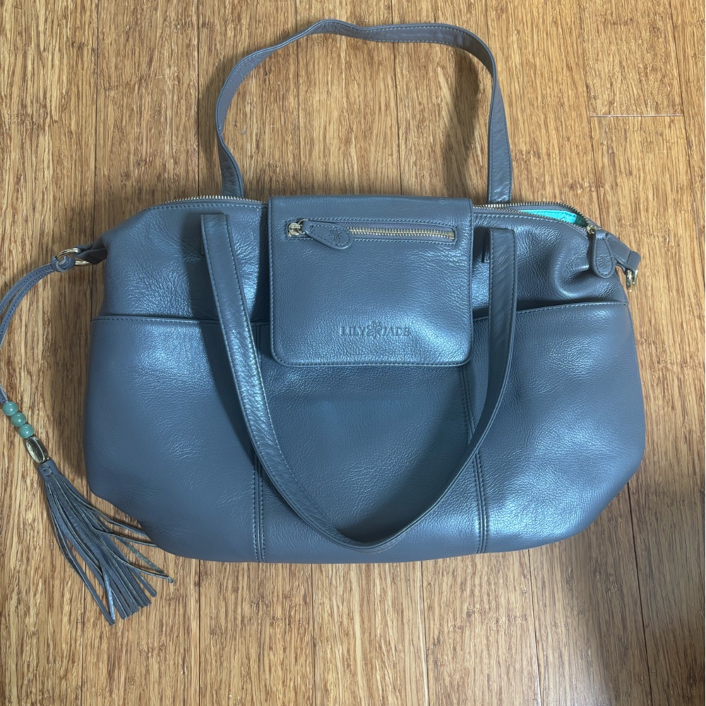 Lily Jade leather Diaper Bag/Backpack